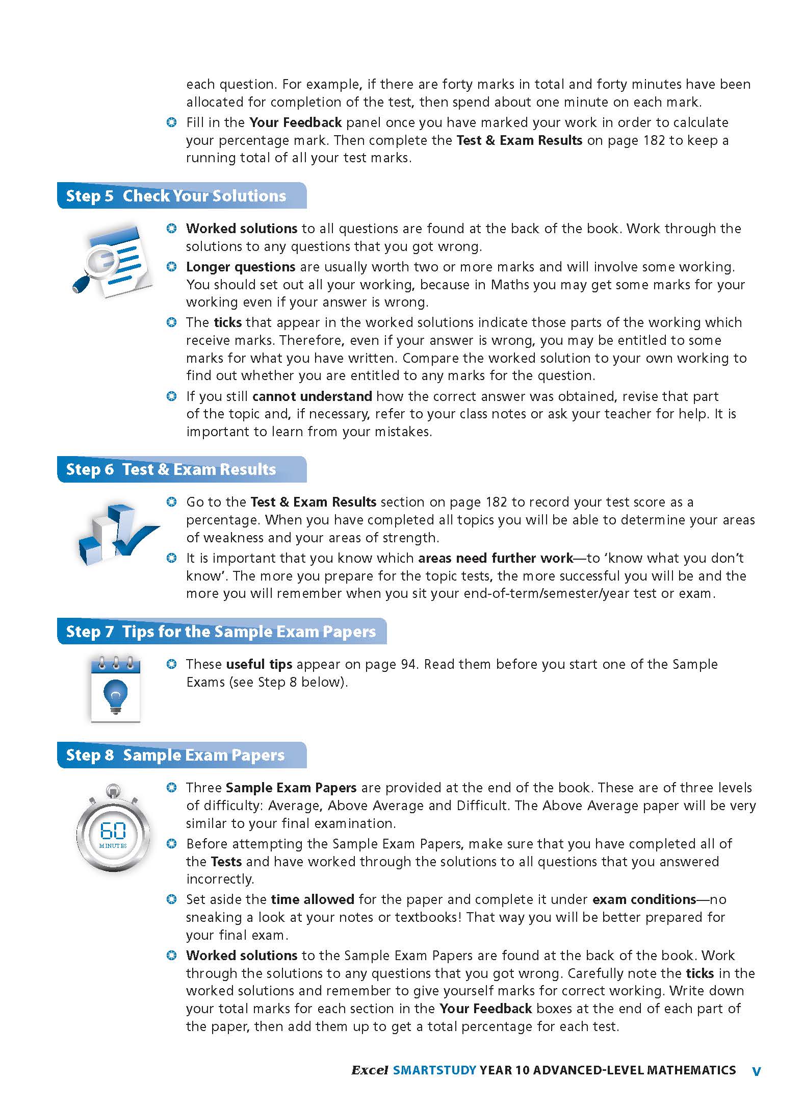 Excel SmartStudy - Advanced Mathematics Year 10 - Image 4
