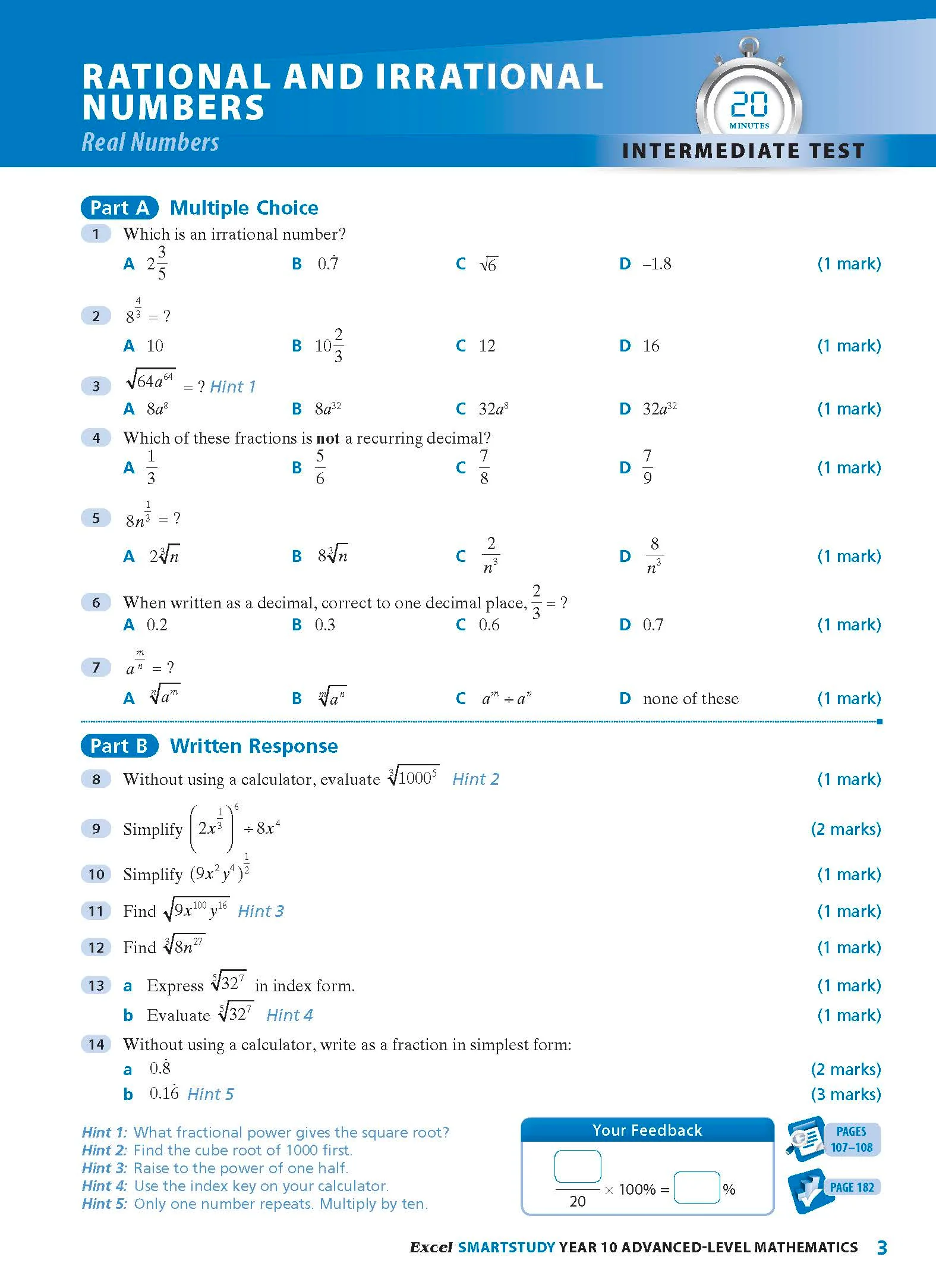 Excel SmartStudy - Advanced Mathematics Year 10 - Image 8