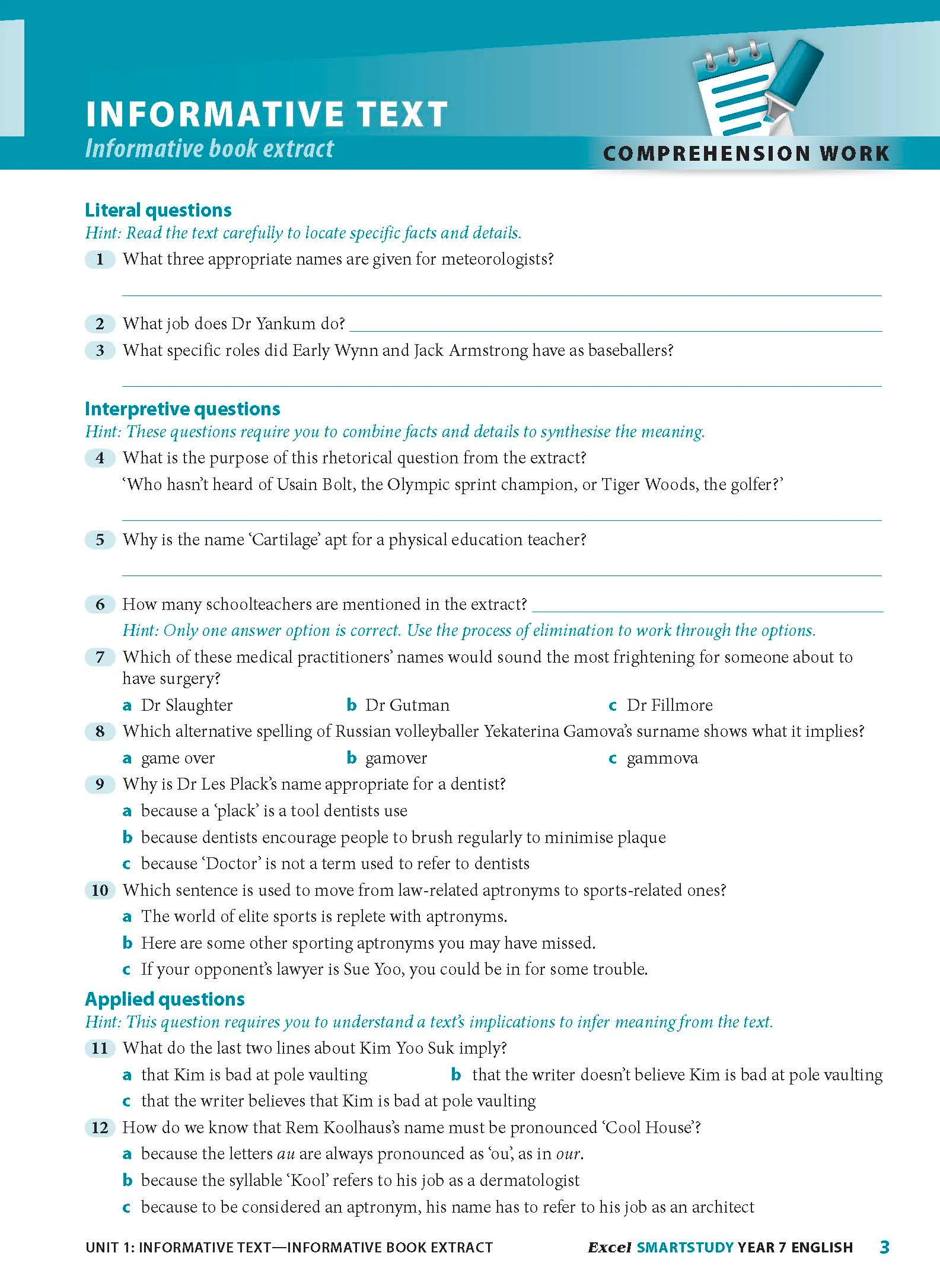 Excel SmartStudy - English Year 7 - Image 7