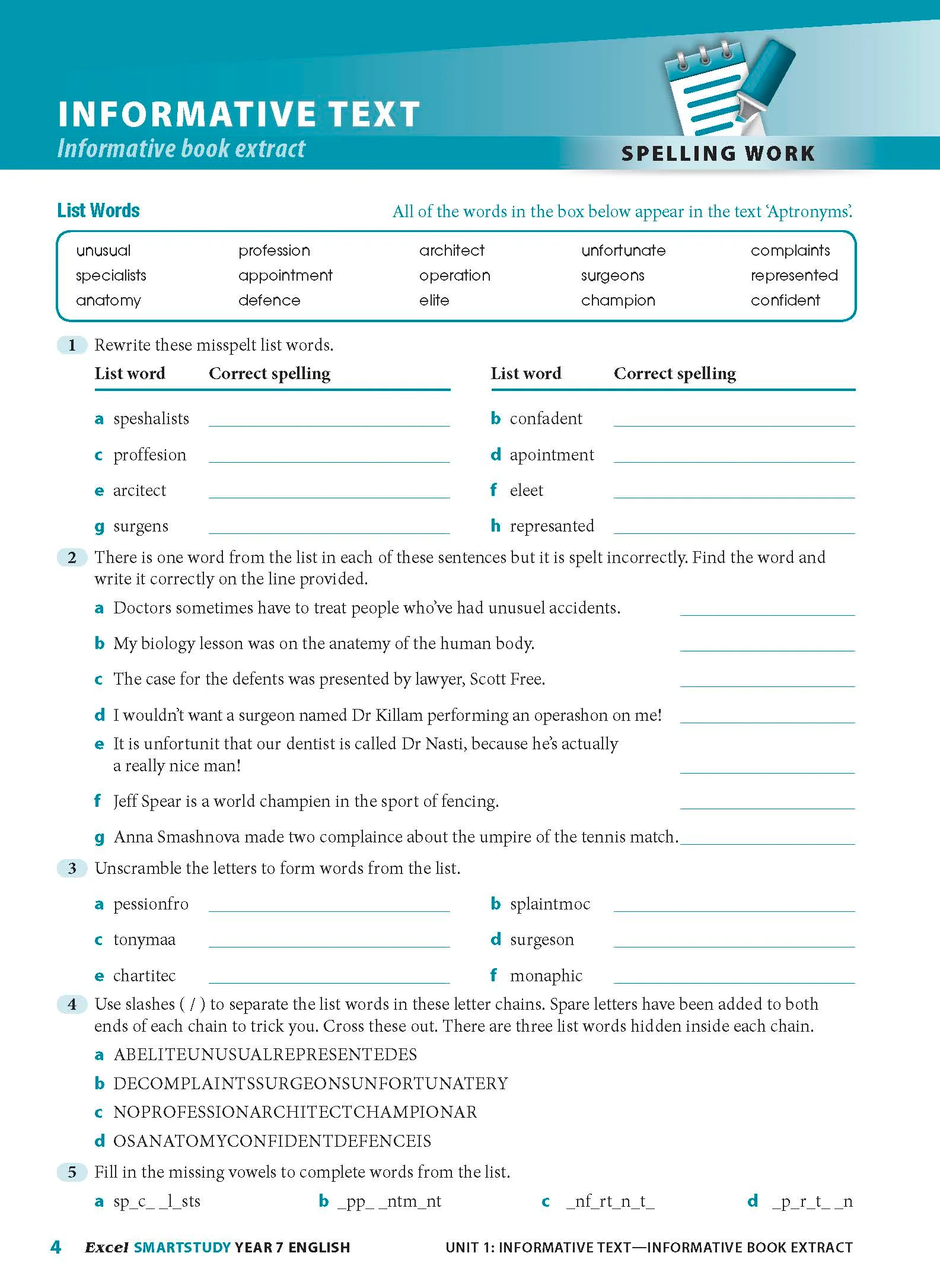 Excel SmartStudy - English Year 7 - Image 8