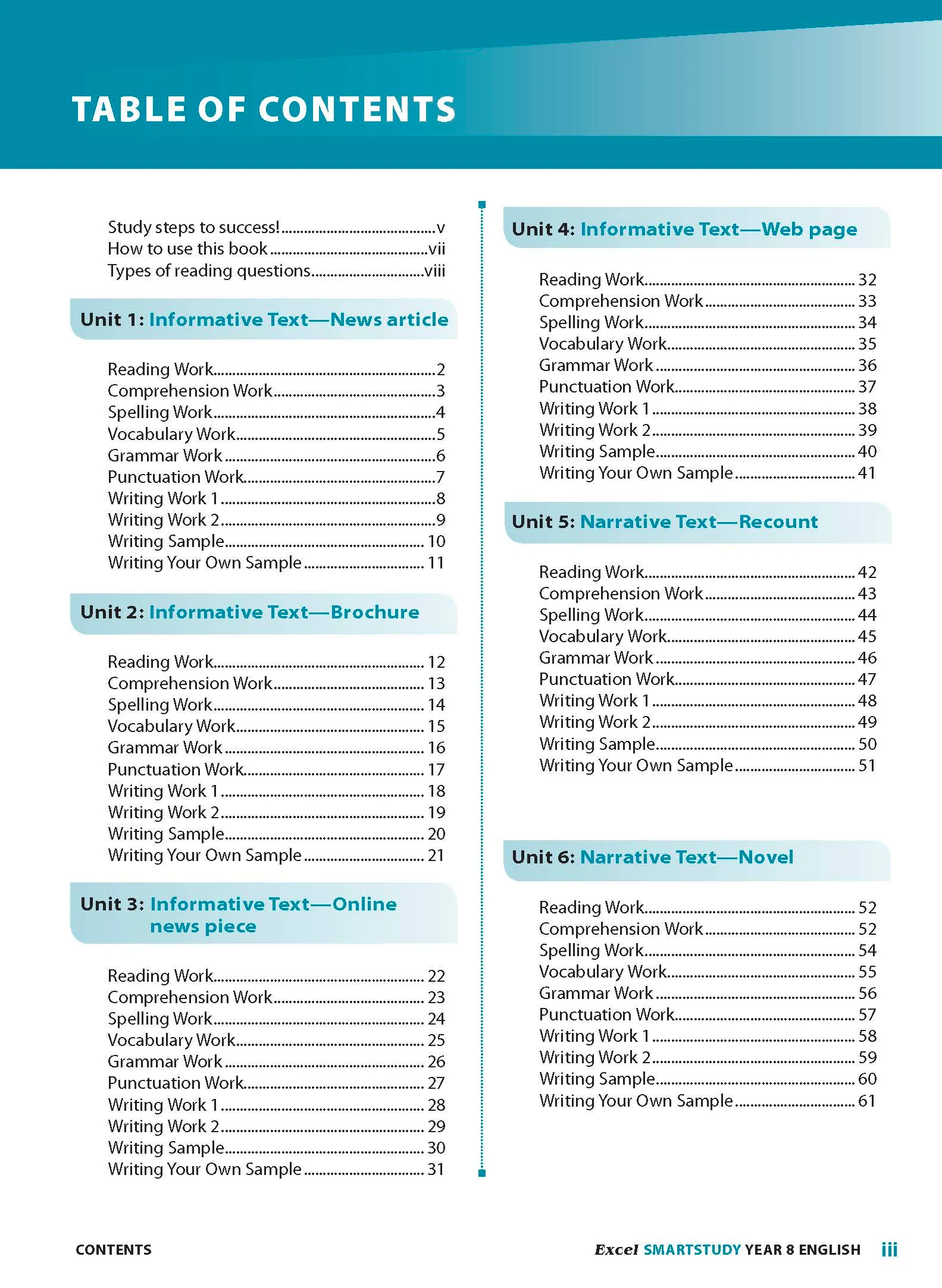 Excel SmartStudy - English Year 8 - Image 2