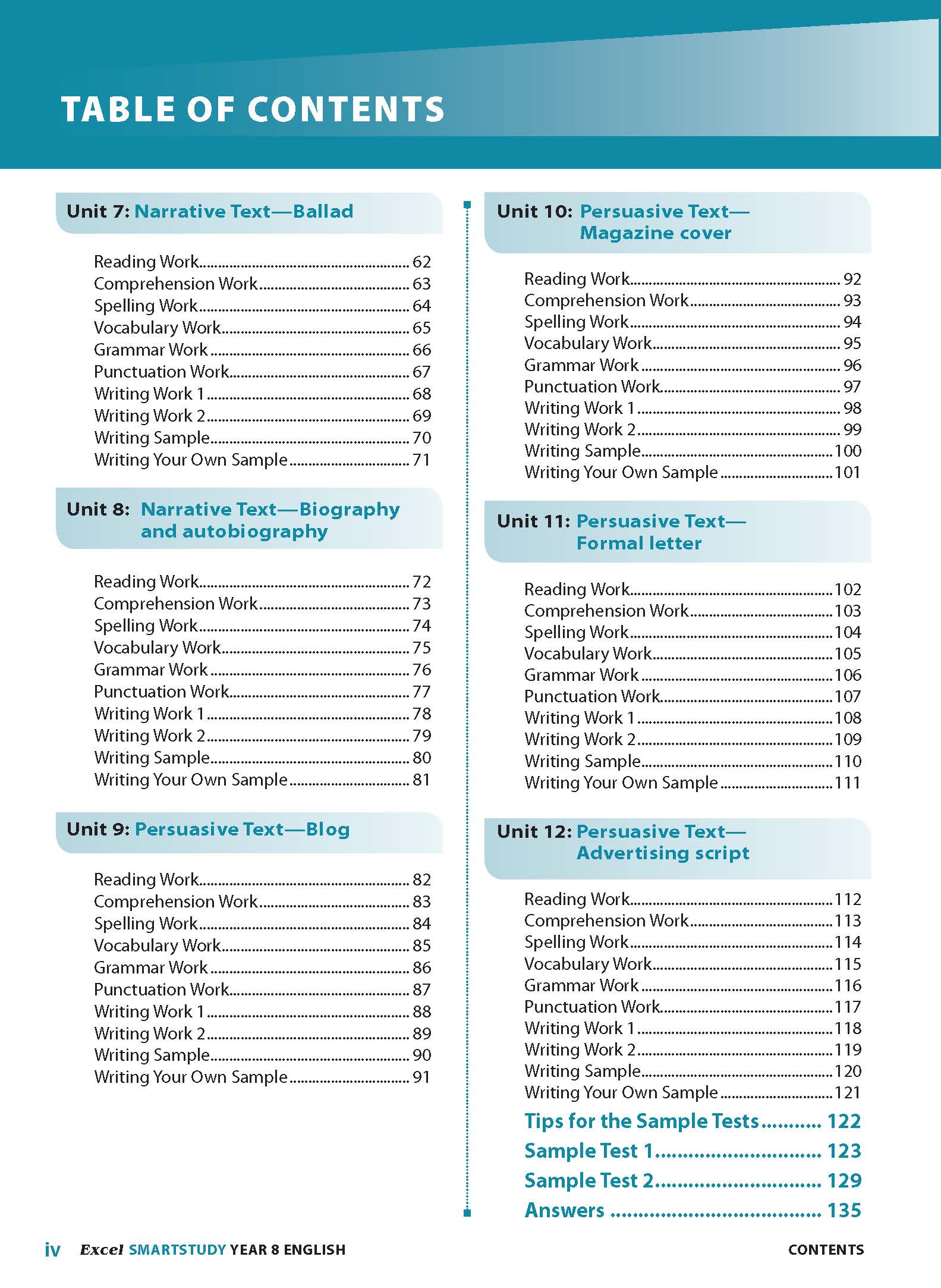 Excel SmartStudy - English Year 8 - Image 3