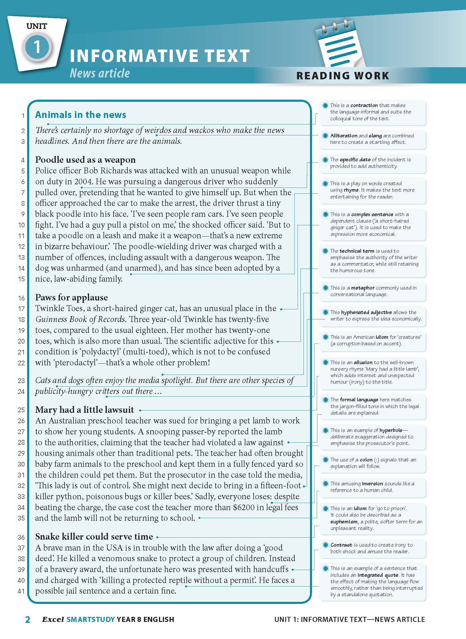 Excel SmartStudy - English Year 8 - Image 6