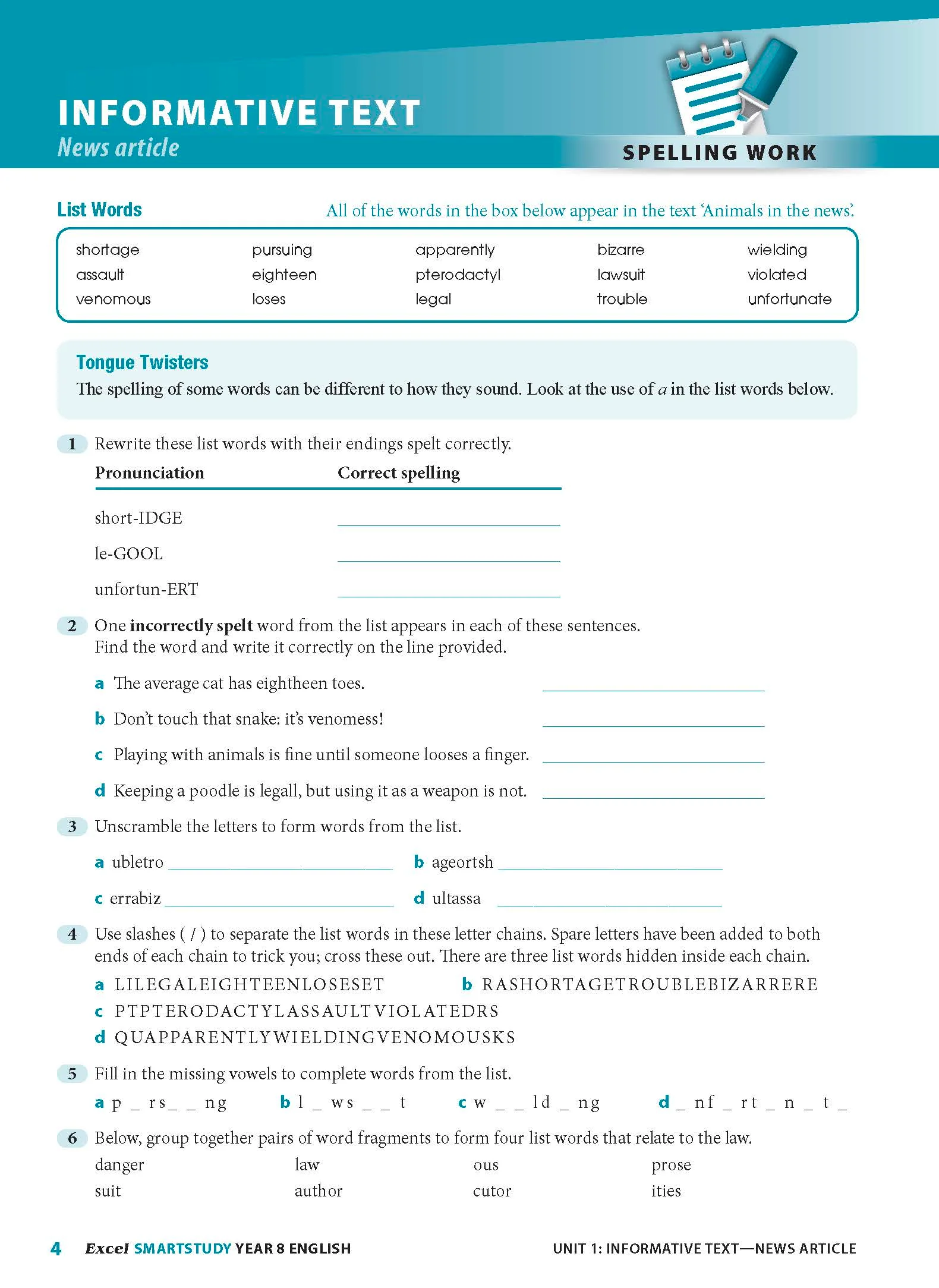 Excel SmartStudy - English Year 8 - Image 8