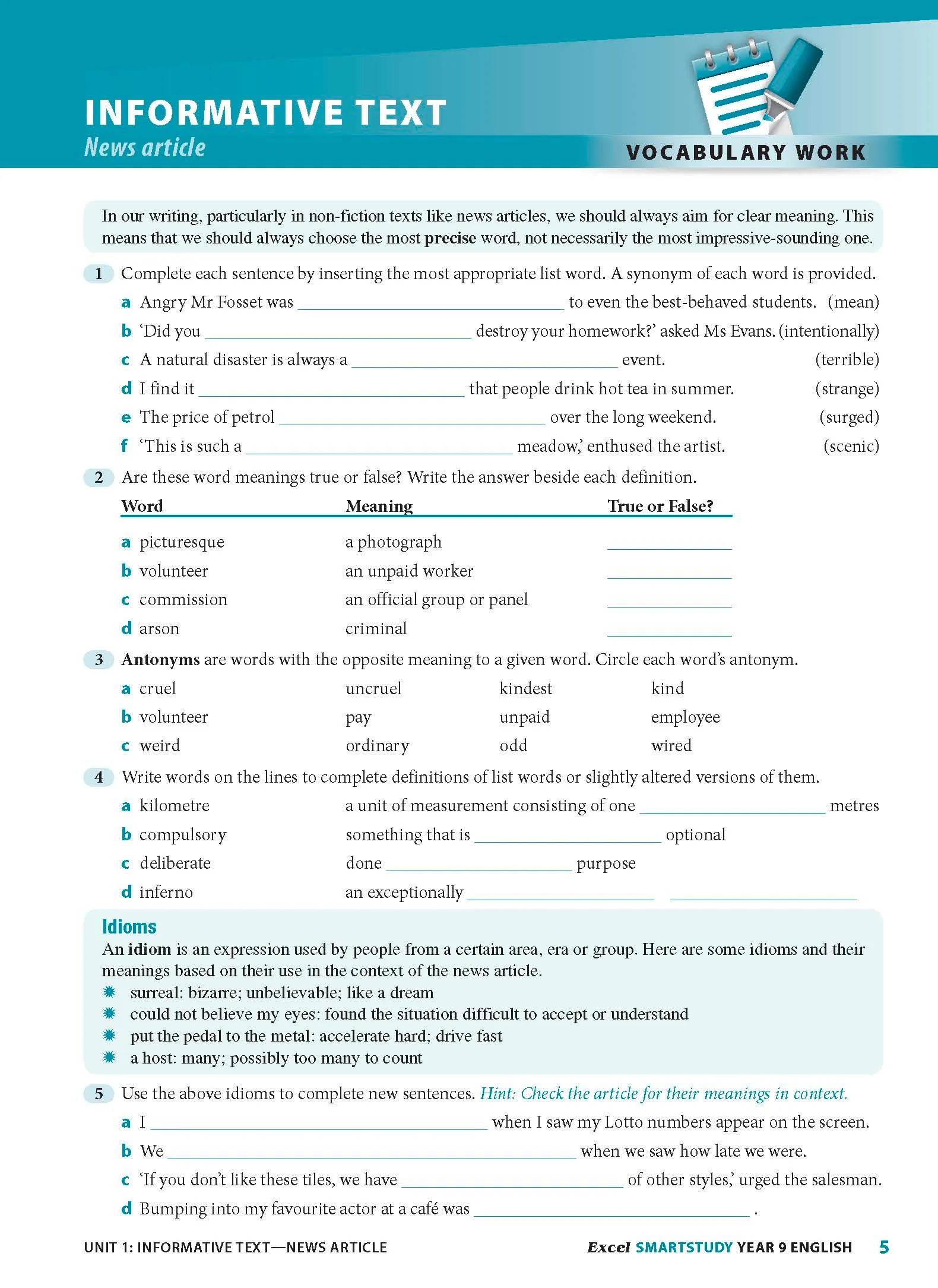 Excel SmartStudy - English Year 9 - Image 9