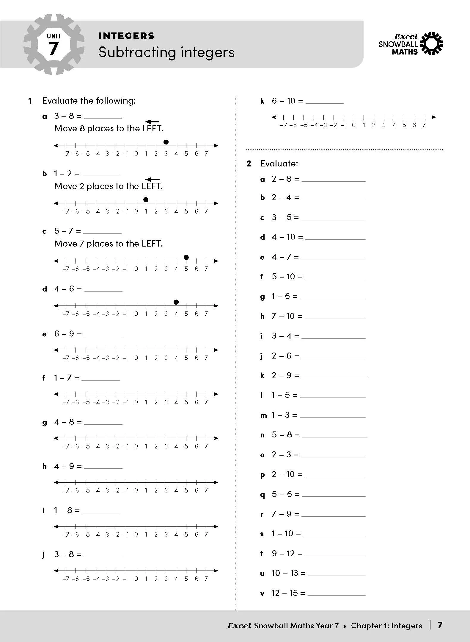 Excel Snowball - Maths Year 7 - Image 10