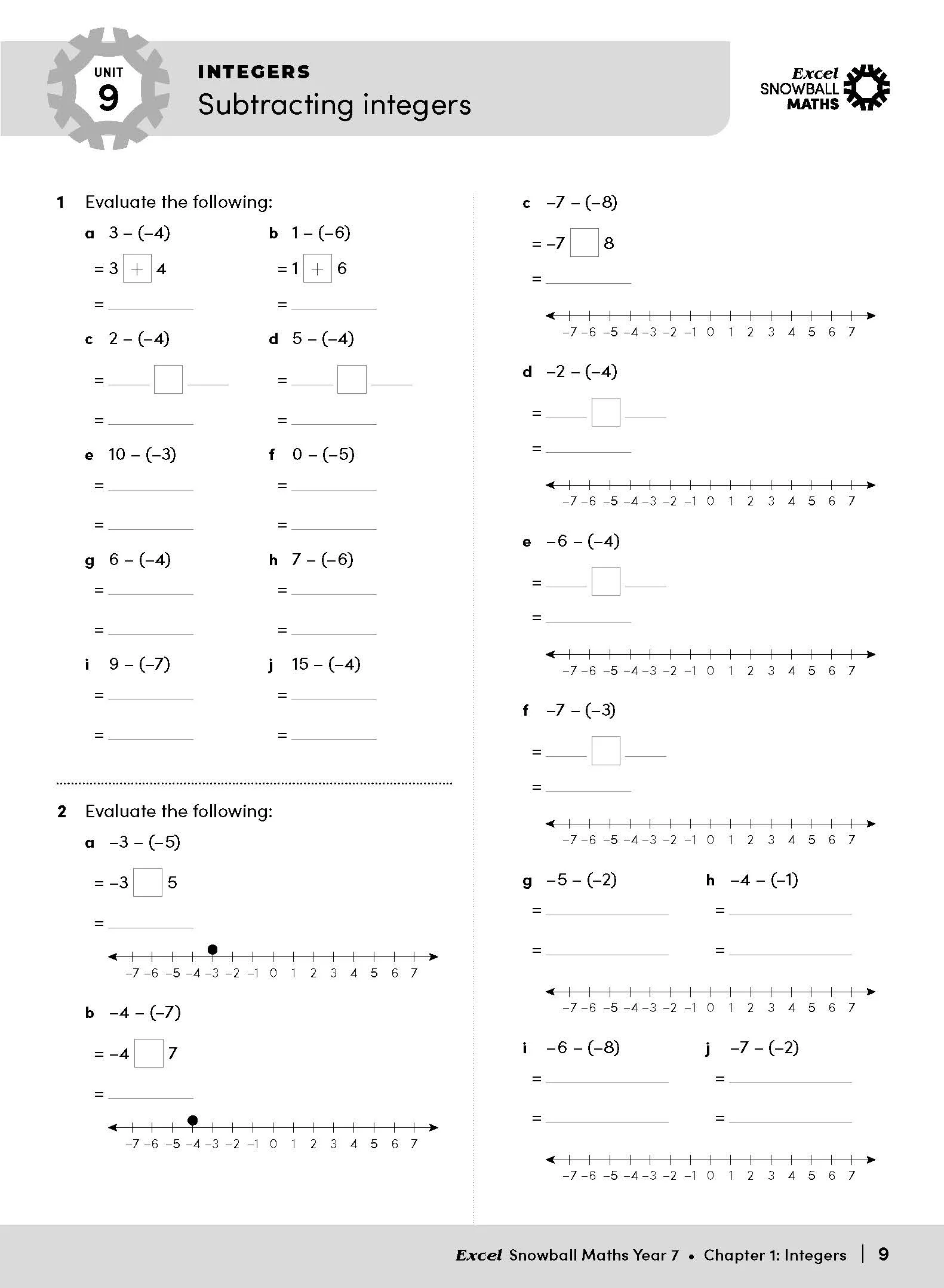 Excel Snowball - Maths Year 7 - Image 12