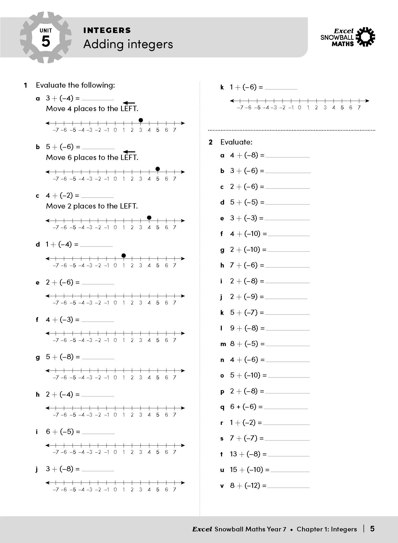 Excel Snowball - Maths Year 7 - Image 8