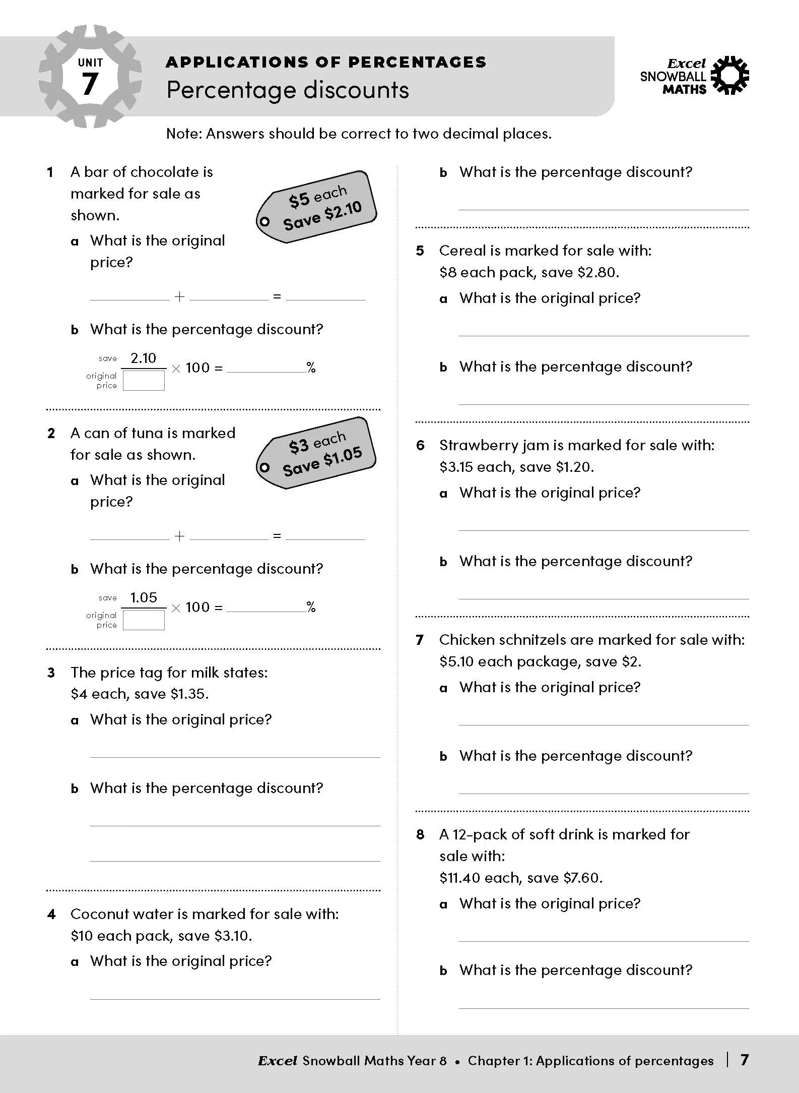 Excel Snowball - Maths Year 8 - Image 10