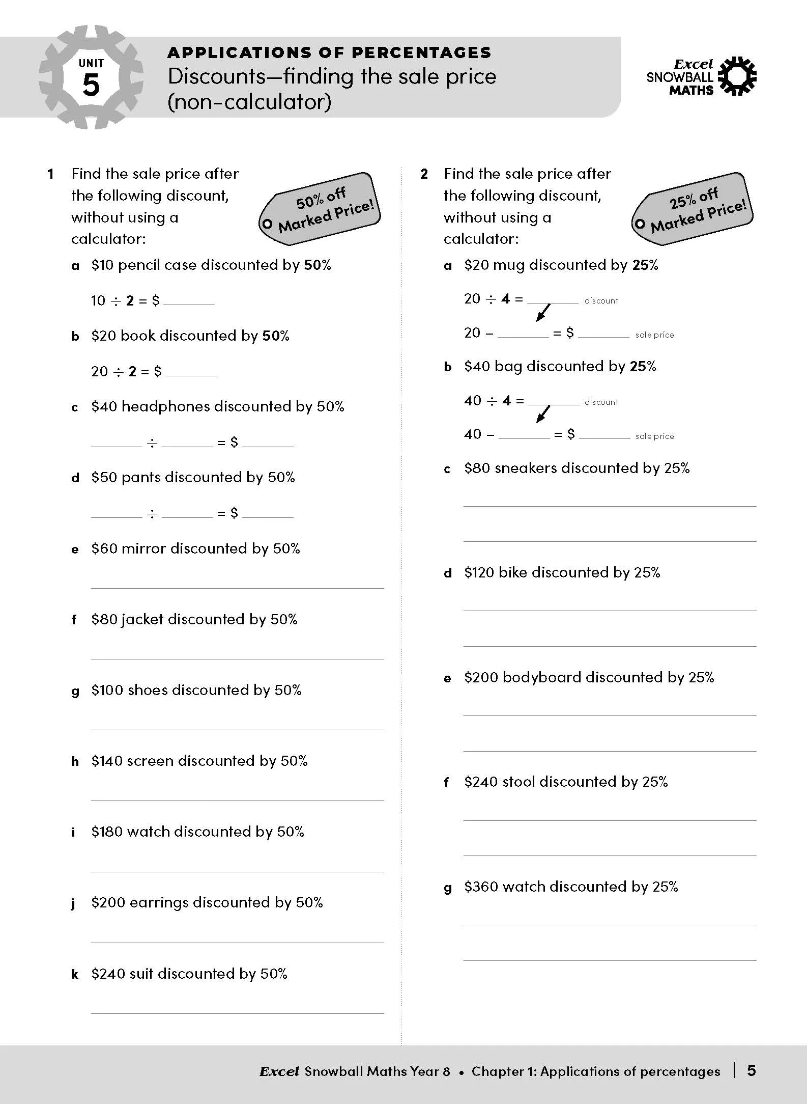 Excel Snowball - Maths Year 8 - Image 8