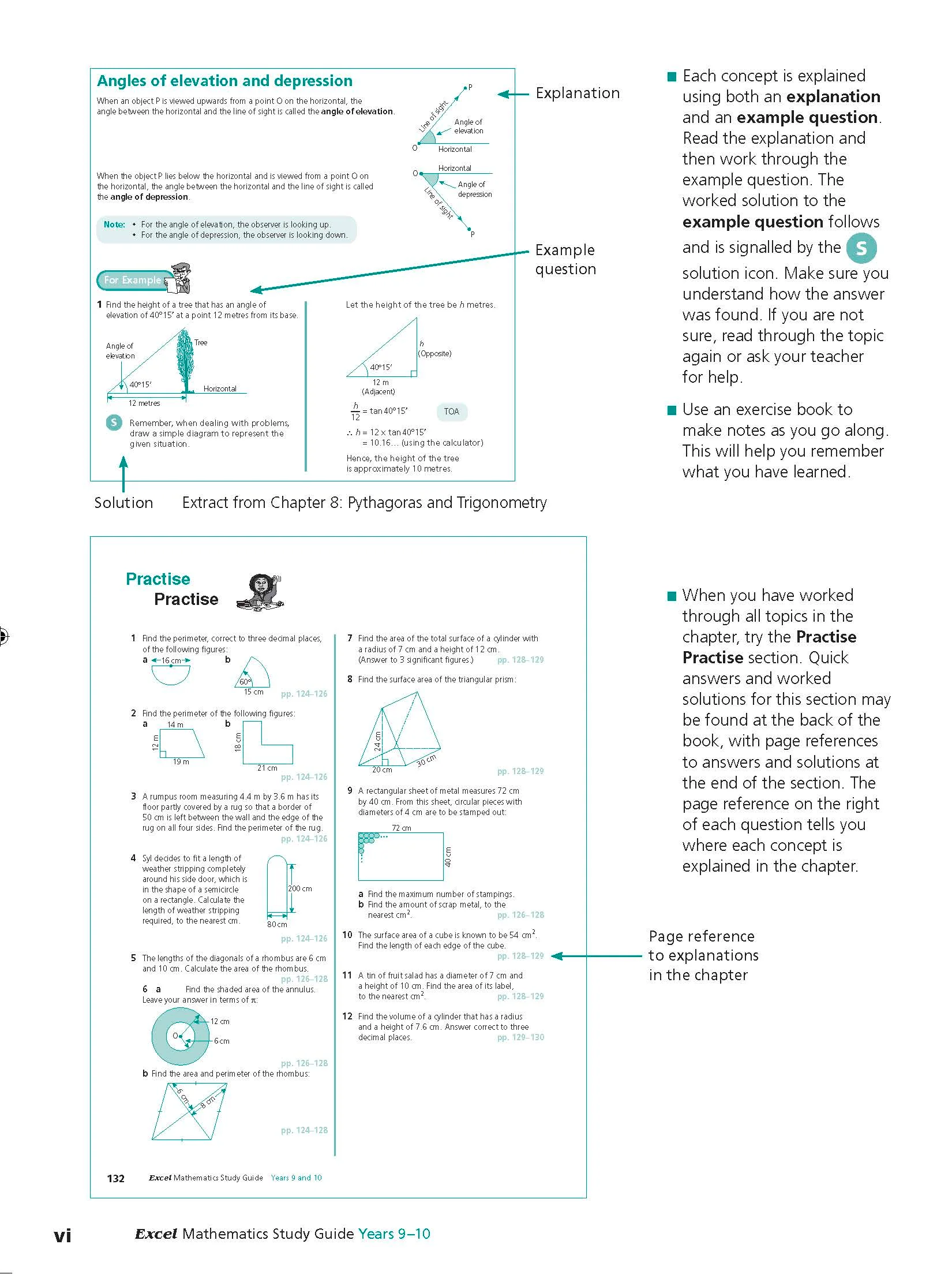 Excel Study Guide - Mathematics Years 9-10 - Image 5
