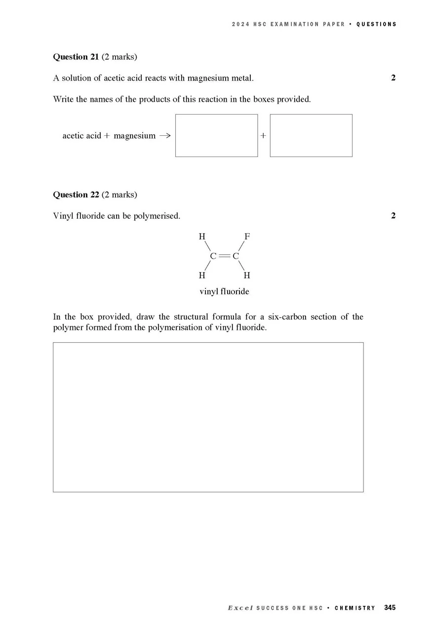 Excel Success One HSC Year 12 Chemistry (2025 Edition) - Image 10