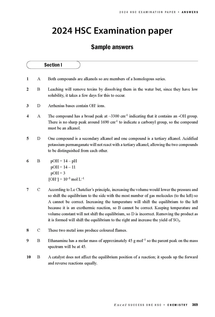 Excel Success One HSC Year 12 Chemistry (2025 Edition) - Image 12