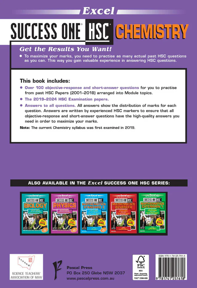 Excel Success One HSC Year 12 Chemistry (2025 Edition) - Image 15