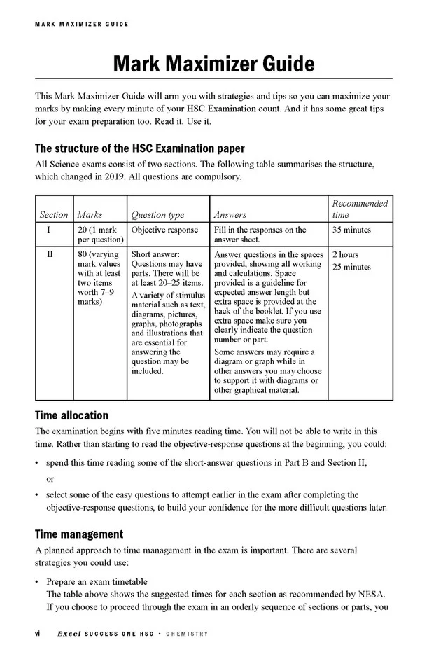 Excel Success One HSC Year 12 Chemistry (2025 Edition) - Image 3