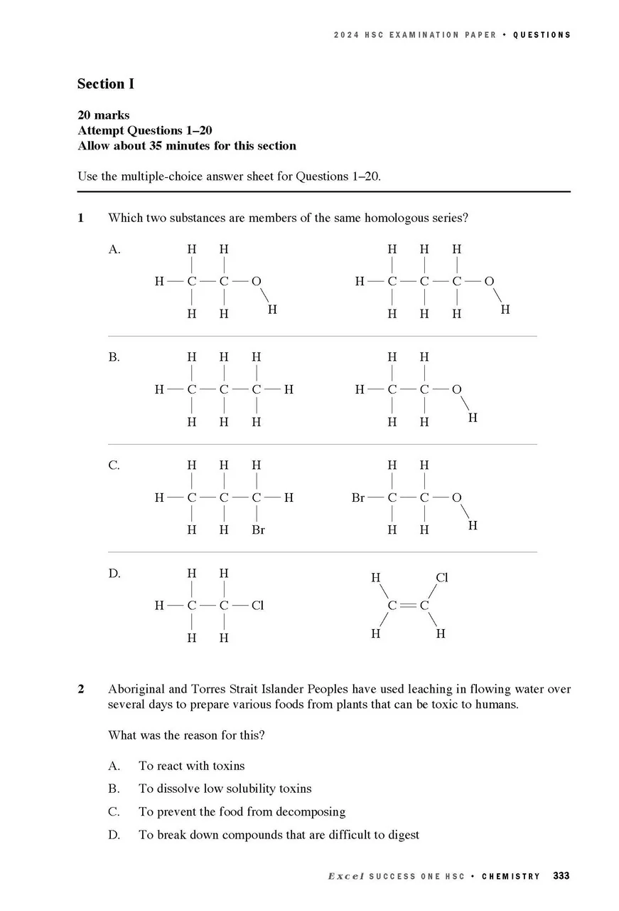 Excel Success One HSC Year 12 Chemistry (2025 Edition) - Image 5