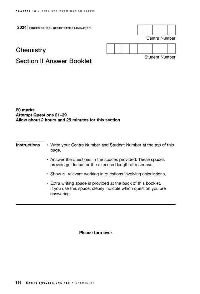 Excel Success One HSC Year 12 Chemistry (2025 Edition) - Image 9