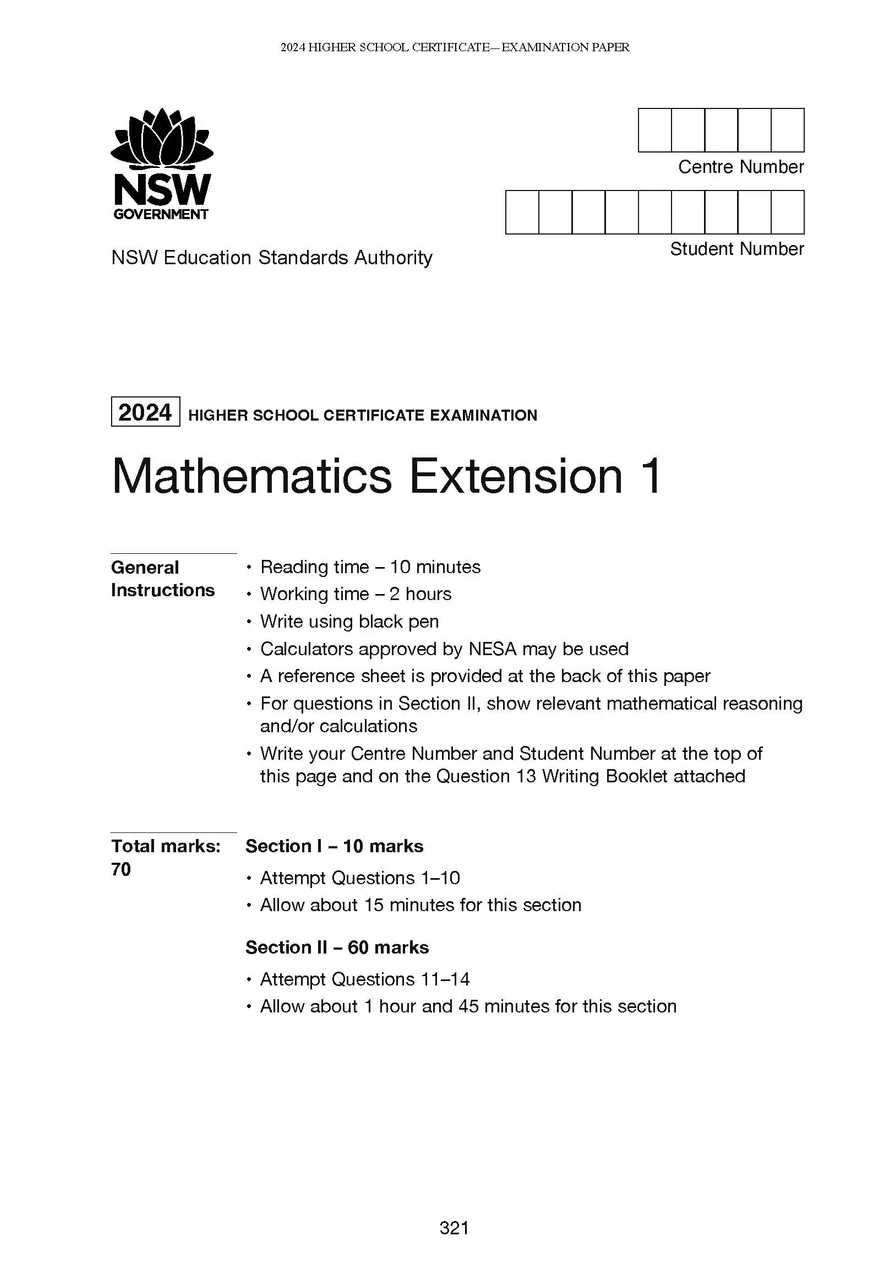 Excel Success One HSC Year 12 Mathematics Extension 1 (2025 Edition) - Image 11