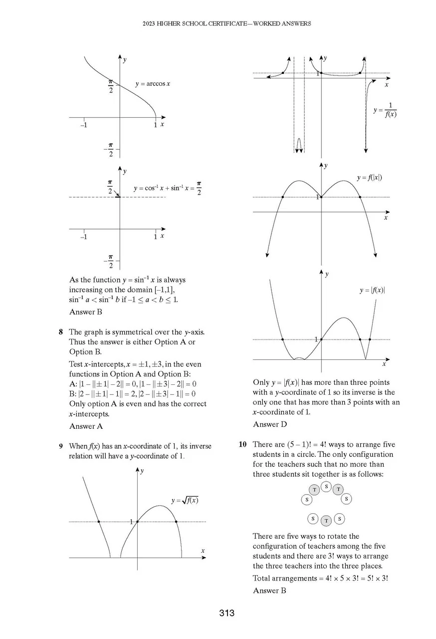 Excel Success One HSC Year 12 Mathematics Extension 1 (2025 Edition) - Image 6
