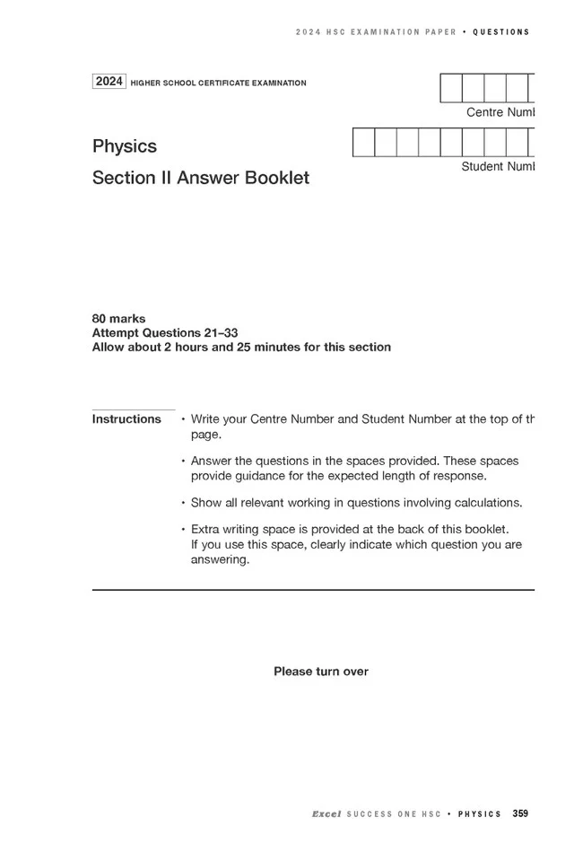 Excel Success One HSC Year 12 Physics (2025 Edition) - Image 9