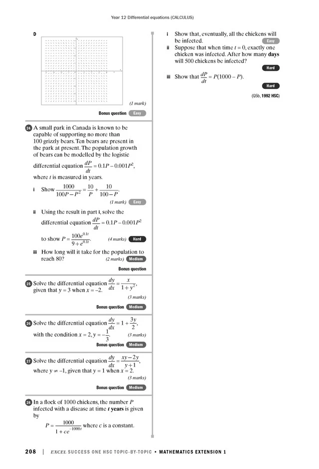 Excel Success One HSC Year 12 Mathematics Extension 1 (2023 Edition) - Image 13