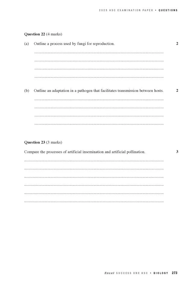 Excel Success One HSC Year 12 Biology (2026 Edition) - Image 11