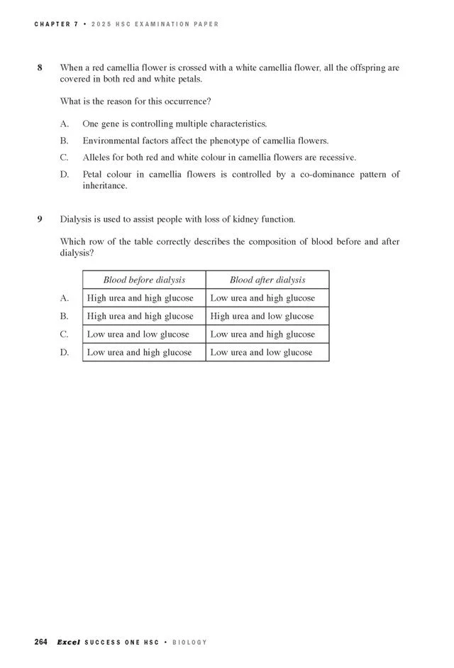 Excel Success One HSC Year 12 Biology (2026 Edition) - Image 8