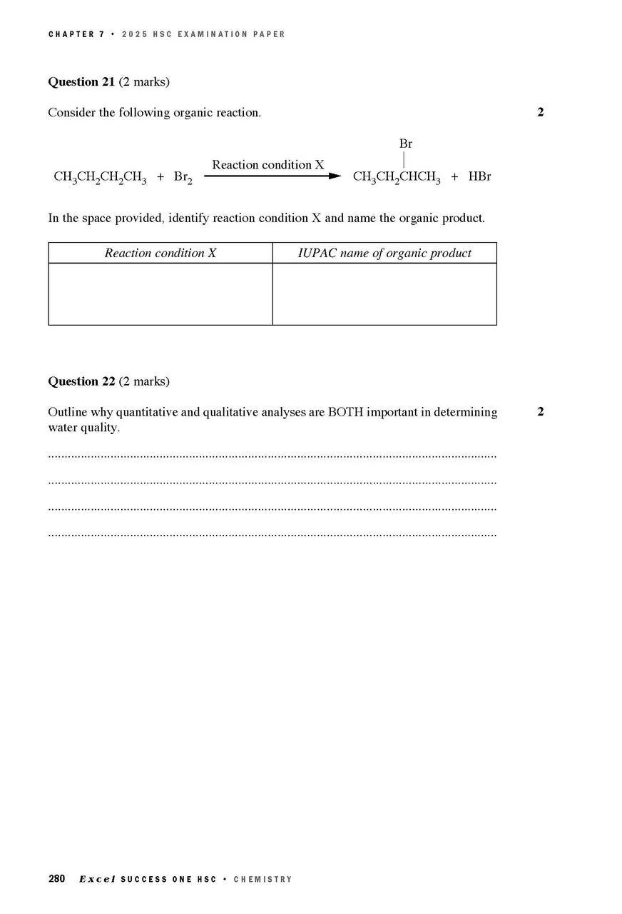Excel Success One HSC Year 12 Chemistry (2026 Edition) - Image 10
