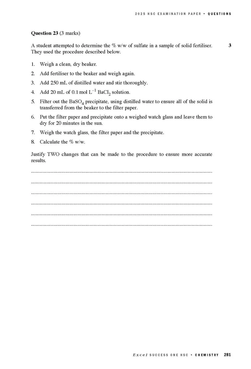Excel Success One HSC Year 12 Chemistry (2026 Edition) - Image 11