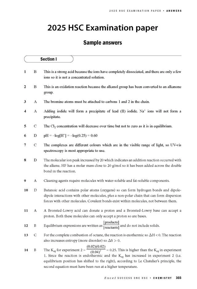 Excel Success One HSC Year 12 Chemistry (2026 Edition) - Image 12