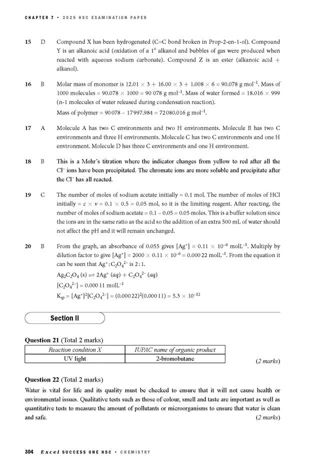 Excel Success One HSC Year 12 Chemistry (2026 Edition) - Image 13