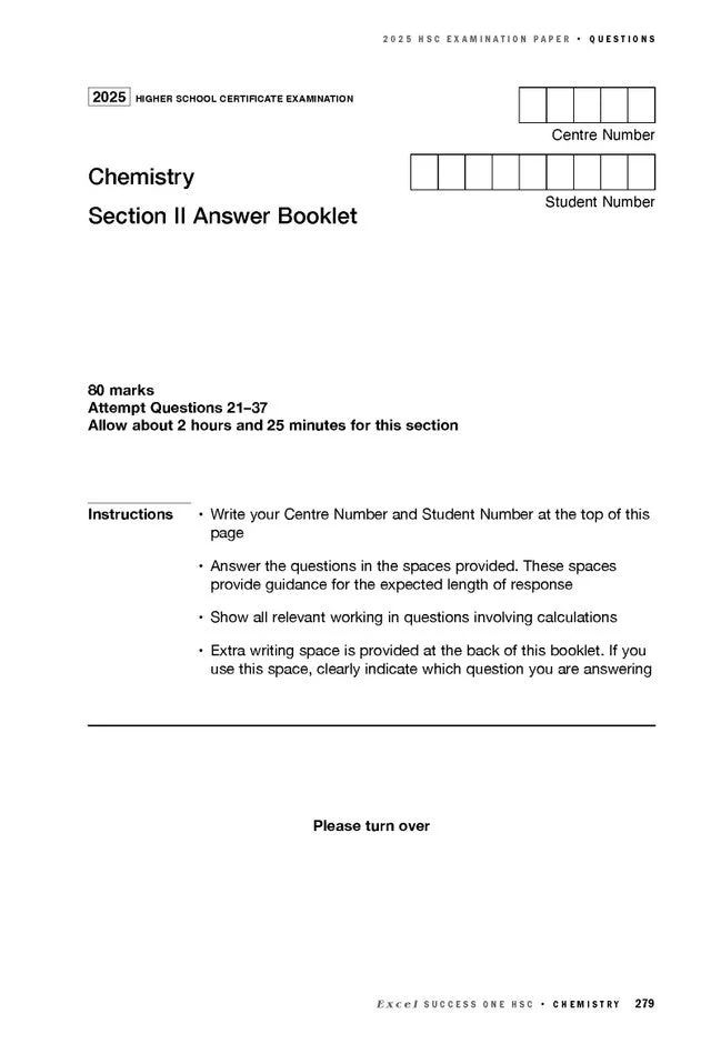 Excel Success One HSC Year 12 Chemistry (2026 Edition) - Image 9