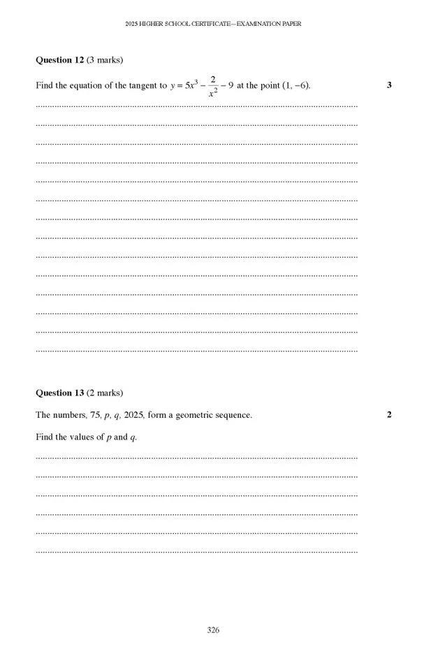 Excel Success One HSC Year 12 Mathematics Advanced (2026 Edition) - Image 11