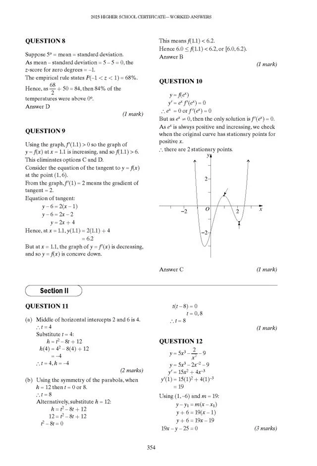 Excel Success One HSC Year 12 Mathematics Advanced (2026 Edition) - Image 13
