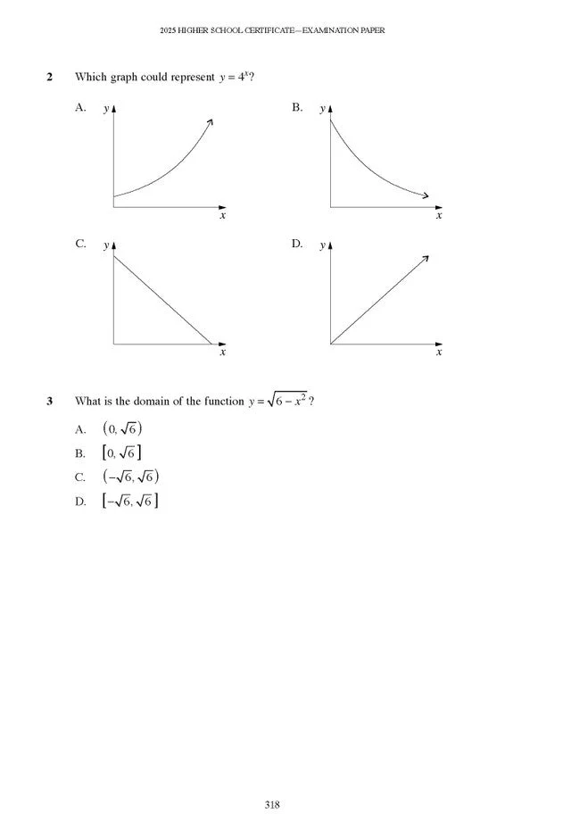 Excel Success One HSC Year 12 Mathematics Advanced (2026 Edition) - Image 5