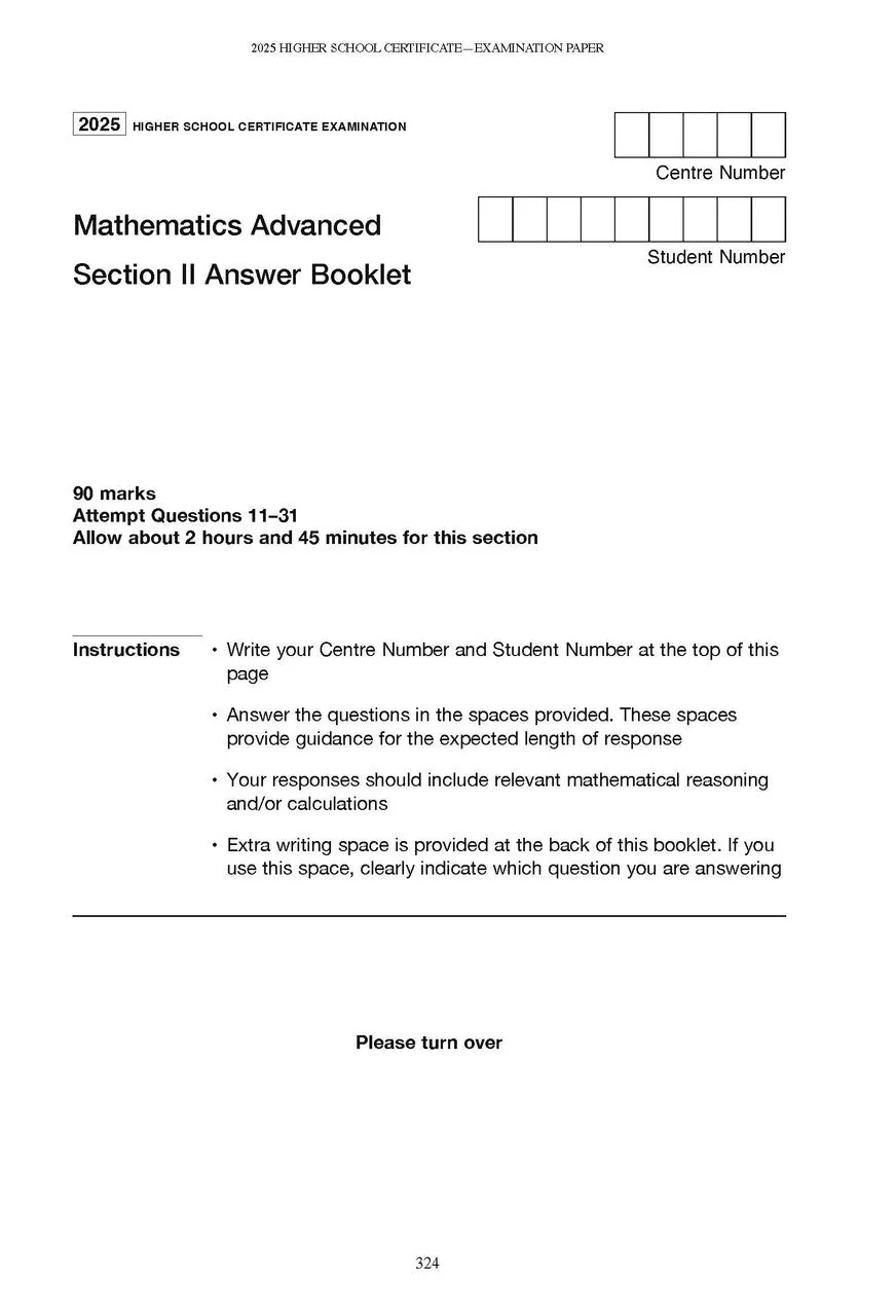 Excel Success One HSC Year 12 Mathematics Advanced (2026 Edition) - Image 9