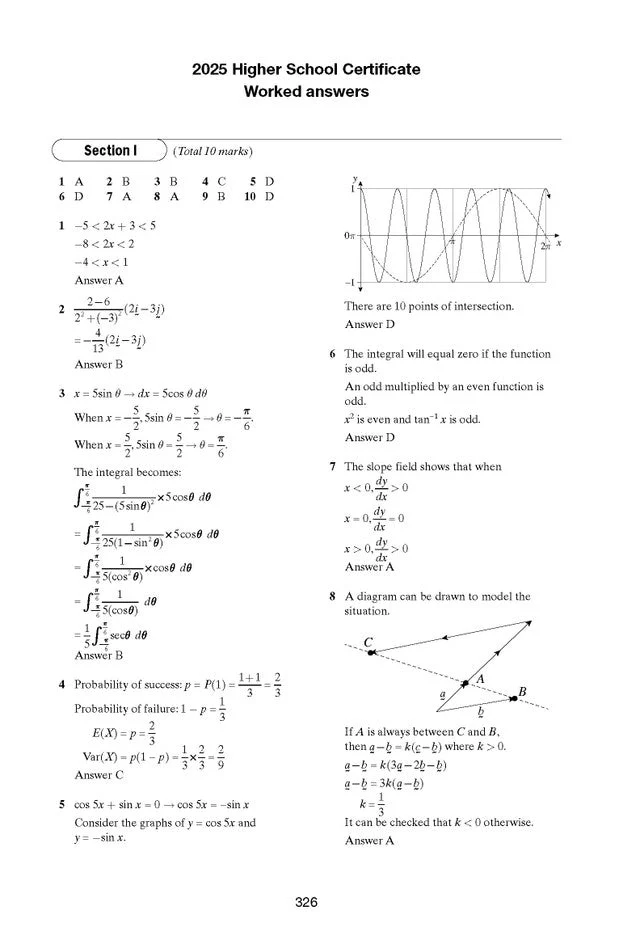 Excel Success One HSC Year 12 Mathematics Extension 1 (2026 Edition) - Image 12