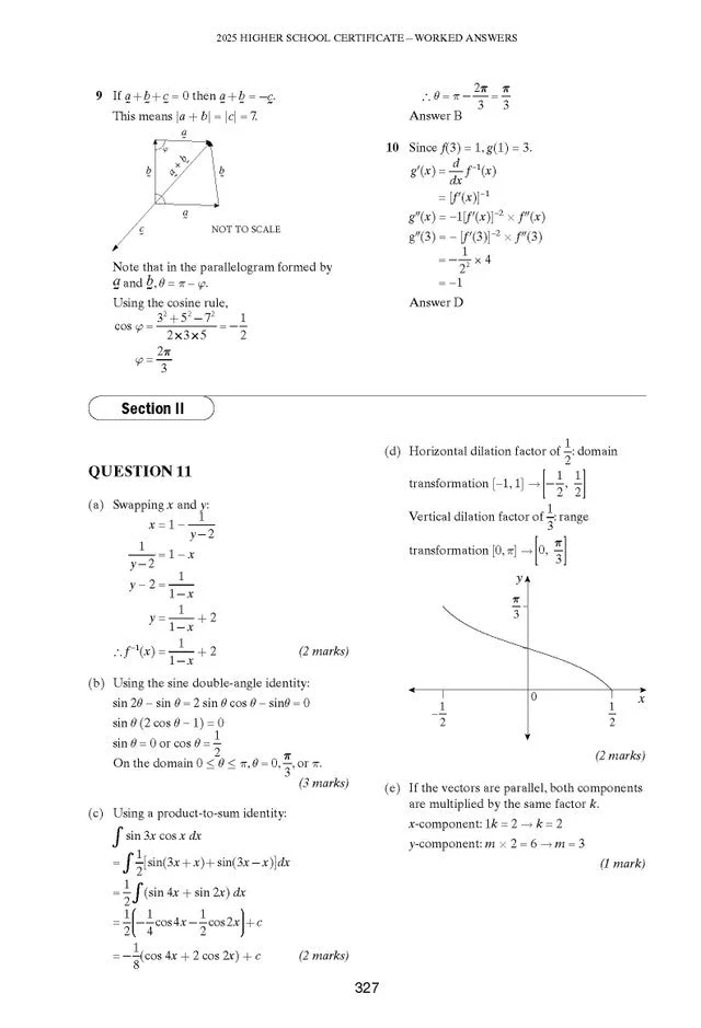 Excel Success One HSC Year 12 Mathematics Extension 1 (2026 Edition) - Image 13
