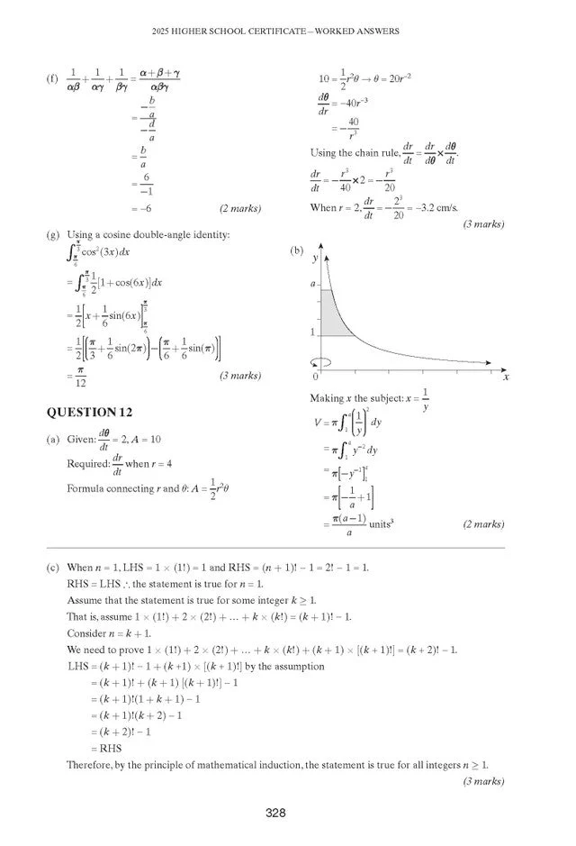 Excel Success One HSC Year 12 Mathematics Extension 1 (2026 Edition) - Image 14