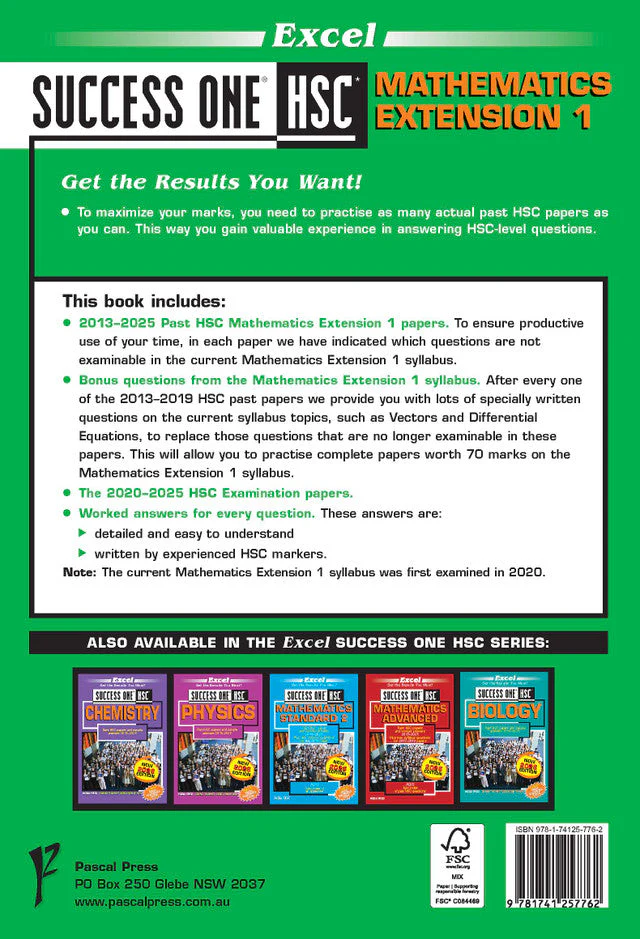 Excel Success One HSC Year 12 Mathematics Extension 1 (2026 Edition) - Image 16