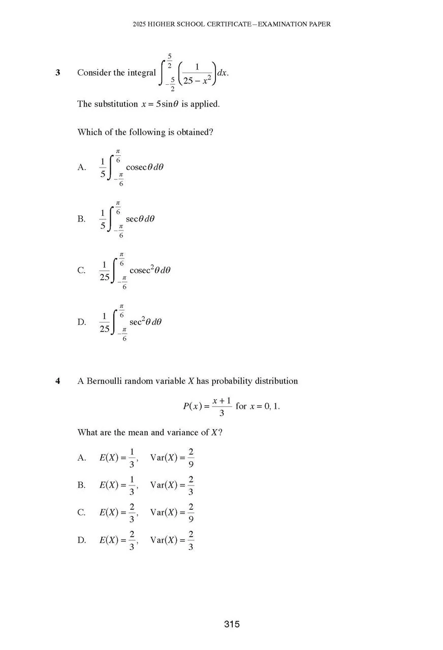 Excel Success One HSC Year 12 Mathematics Extension 1 (2026 Edition) - Image 5