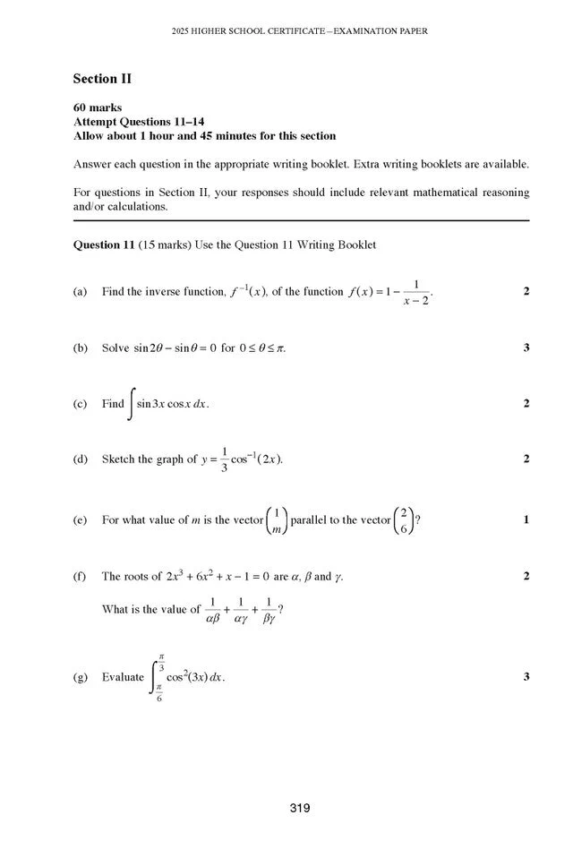 Excel Success One HSC Year 12 Mathematics Extension 1 (2026 Edition) - Image 9
