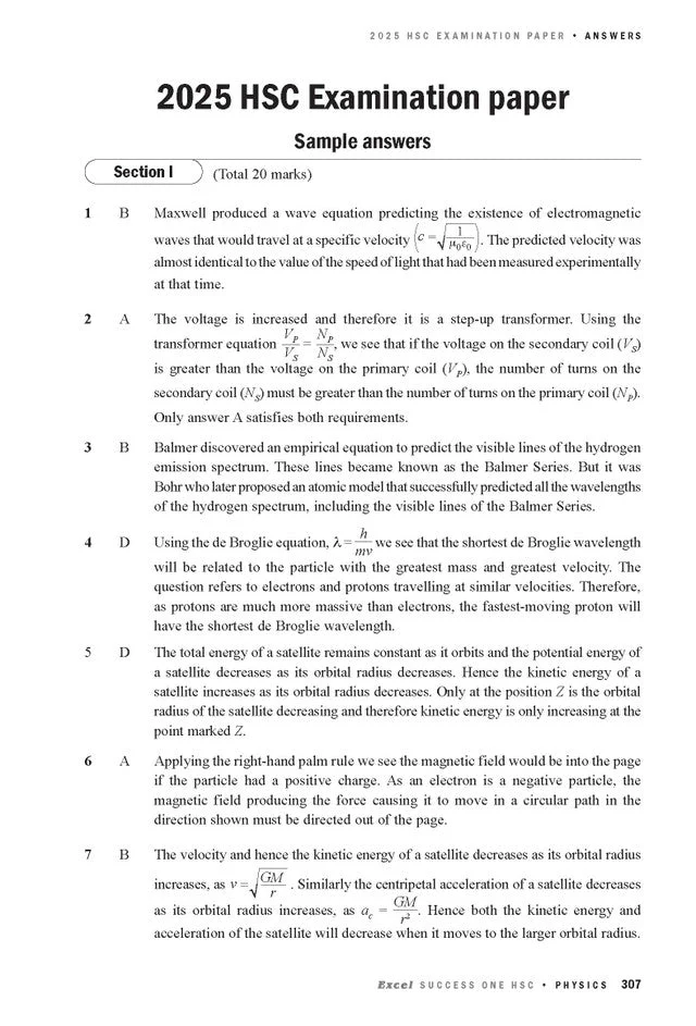 Excel Success One HSC Year 12 Physics (2026 Edition) - Image 12