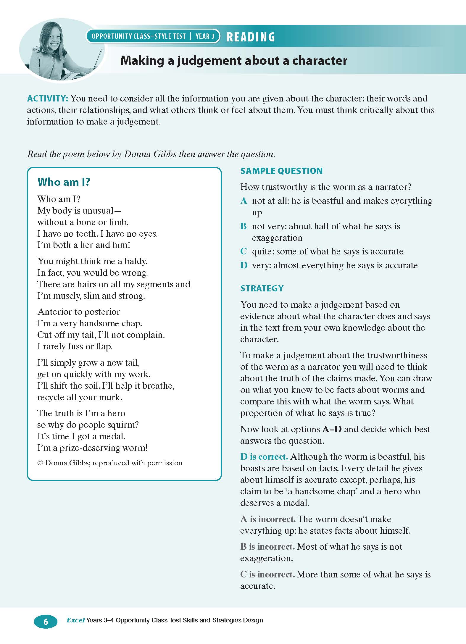Excel Test Skills - Opportunity Class Tests Skills and Strategies Years 3-4 - Image 4