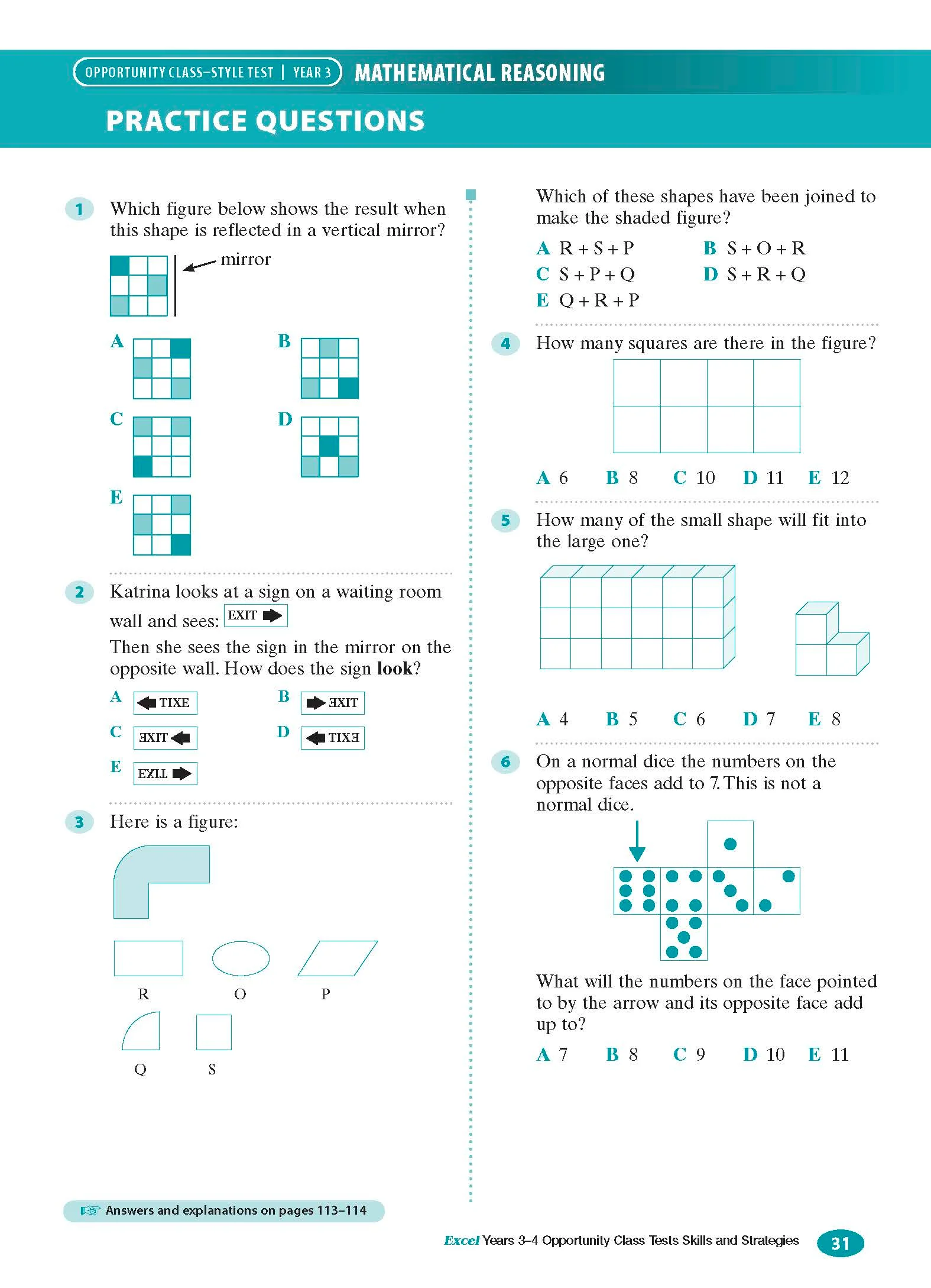 Excel Test Skills - Opportunity Class Tests Skills and Strategies Years 3-4 - Image 9