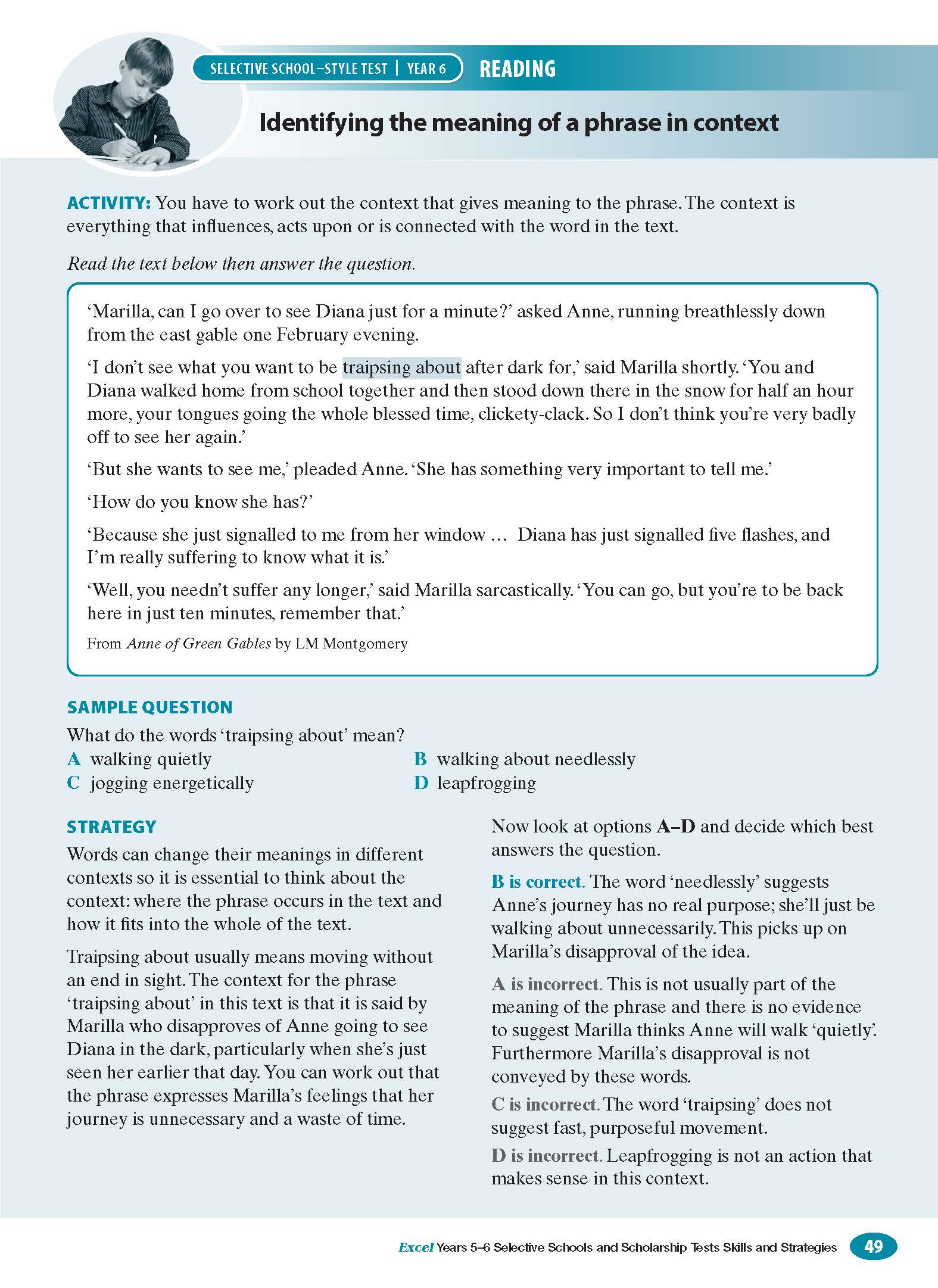 Excel Test Skills - Selective Schools and Scholarship Tests Skills & Strategies Years 5-6 - Image 4