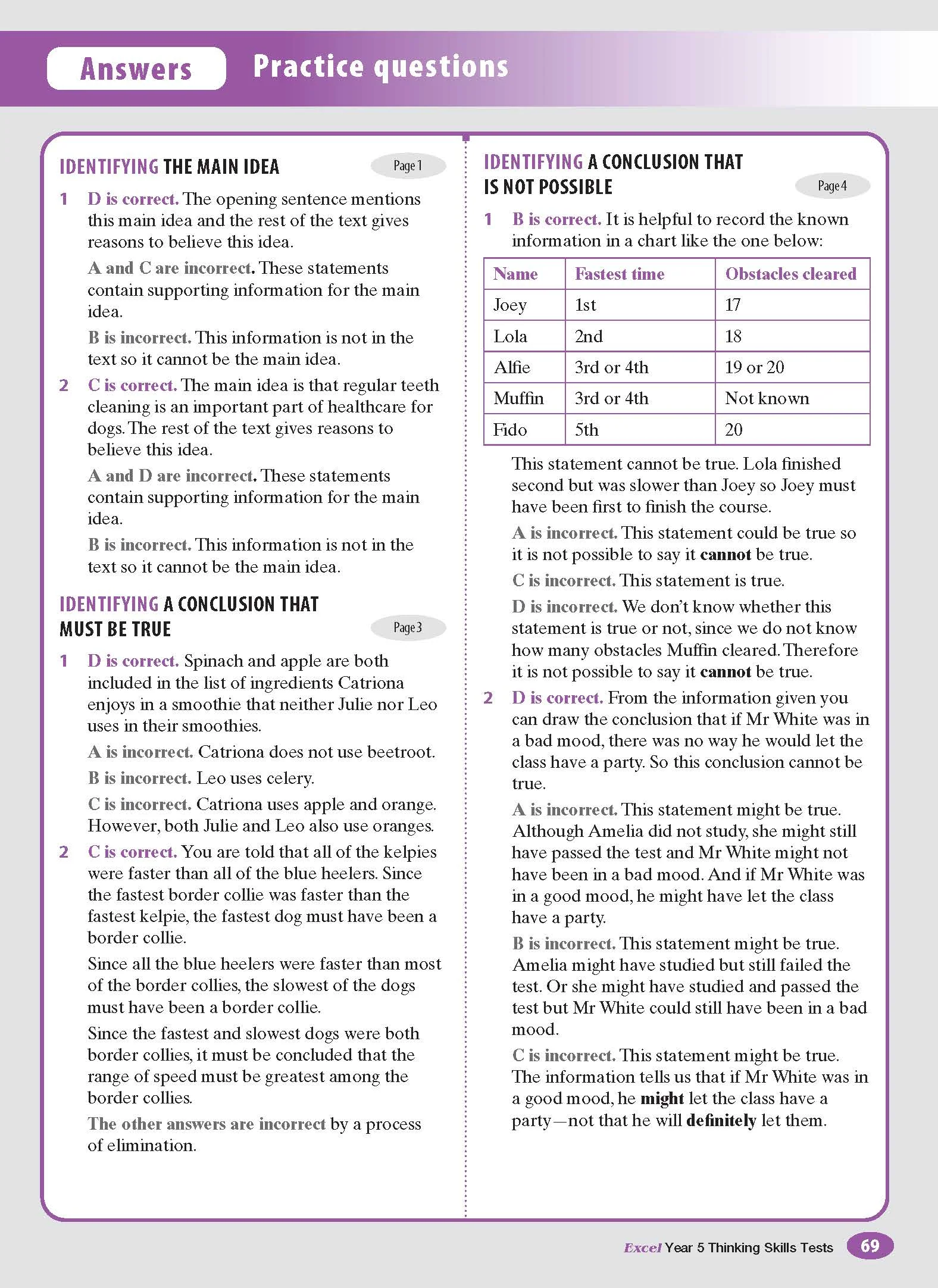 Excel Test Skills - Thinking Skills Tests Year 5 - Image 11