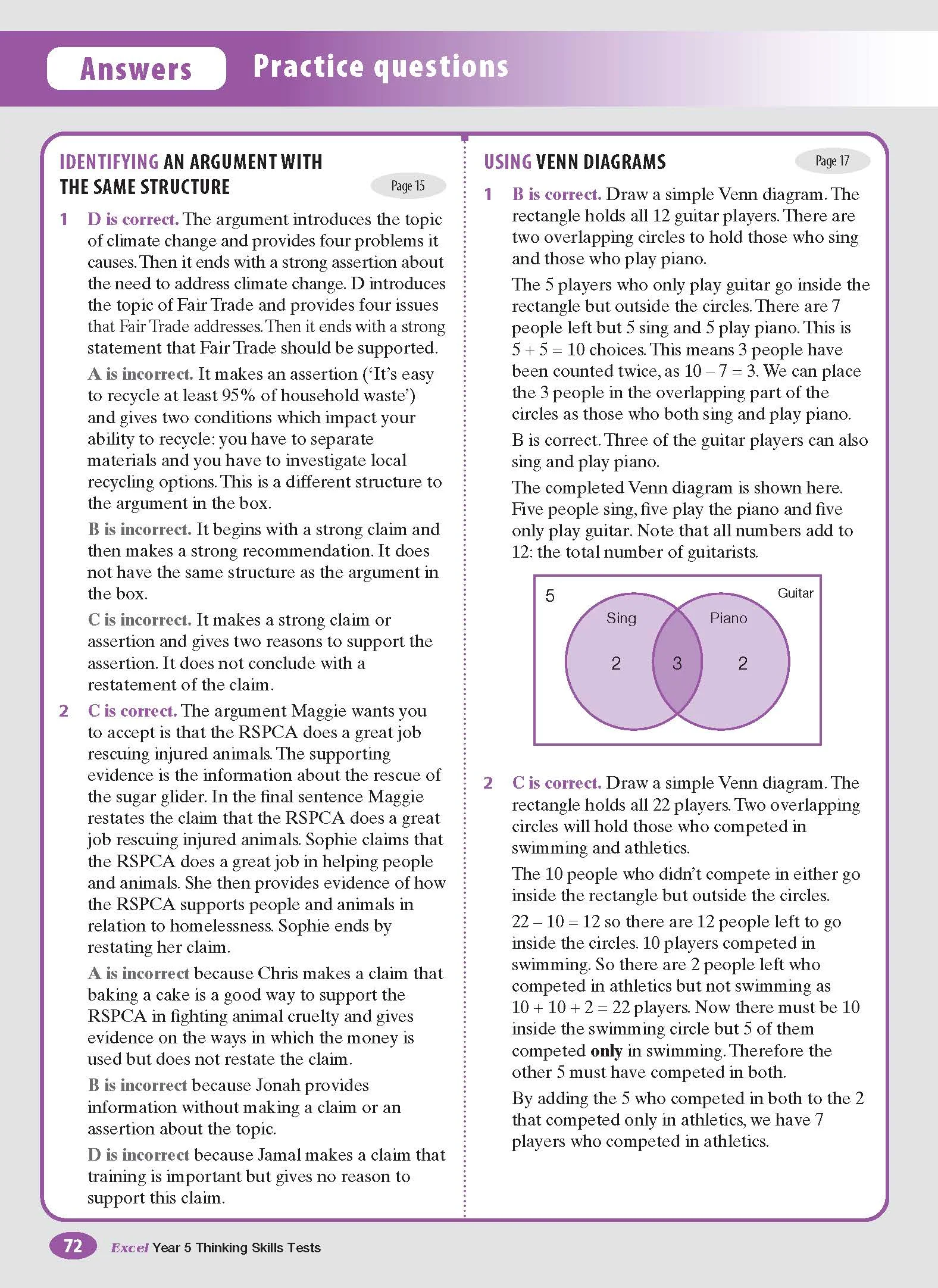 Excel Test Skills - Thinking Skills Tests Year 5 - Image 12