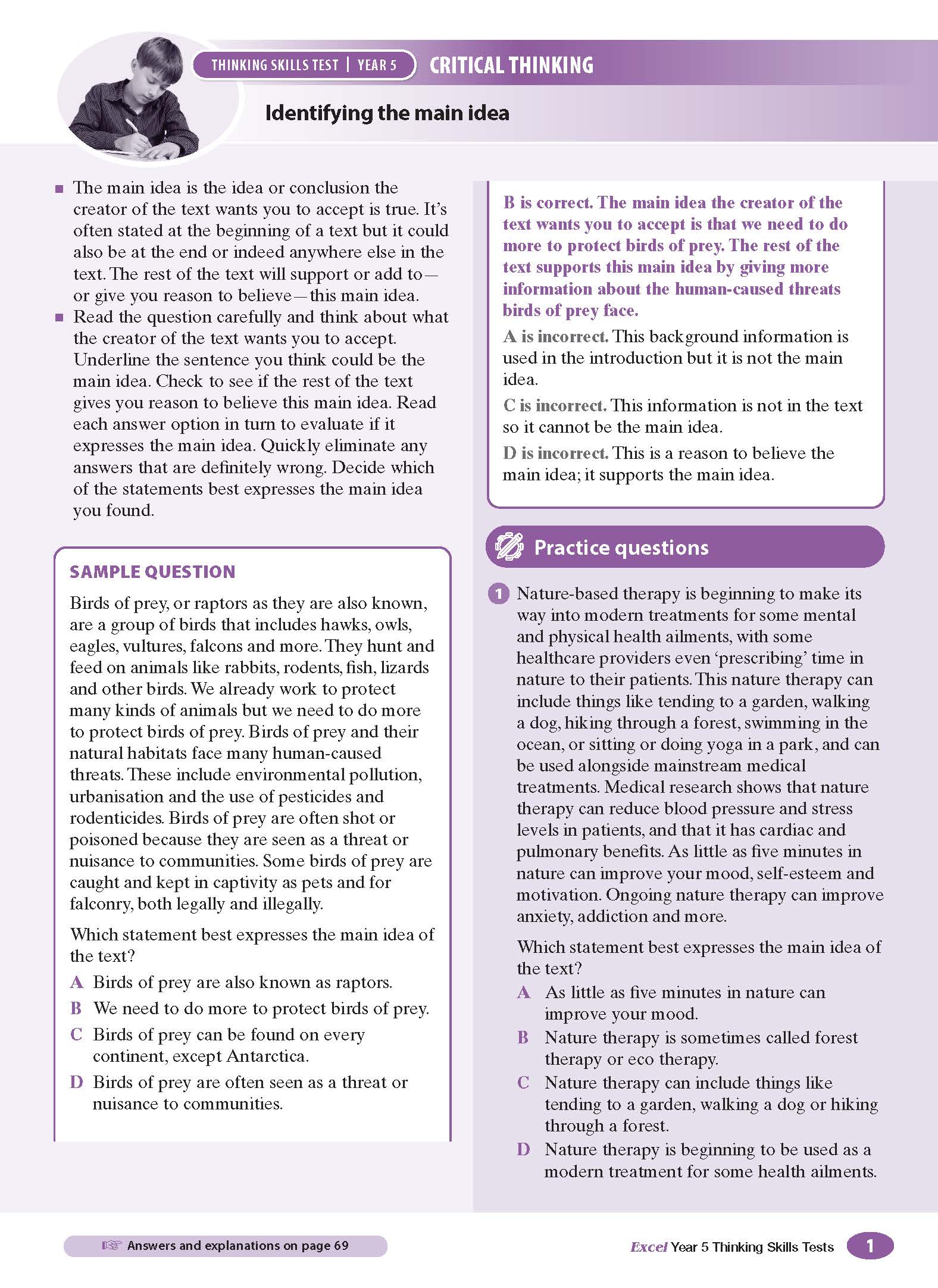 Excel Test Skills - Thinking Skills Tests Year 5 - Image 3