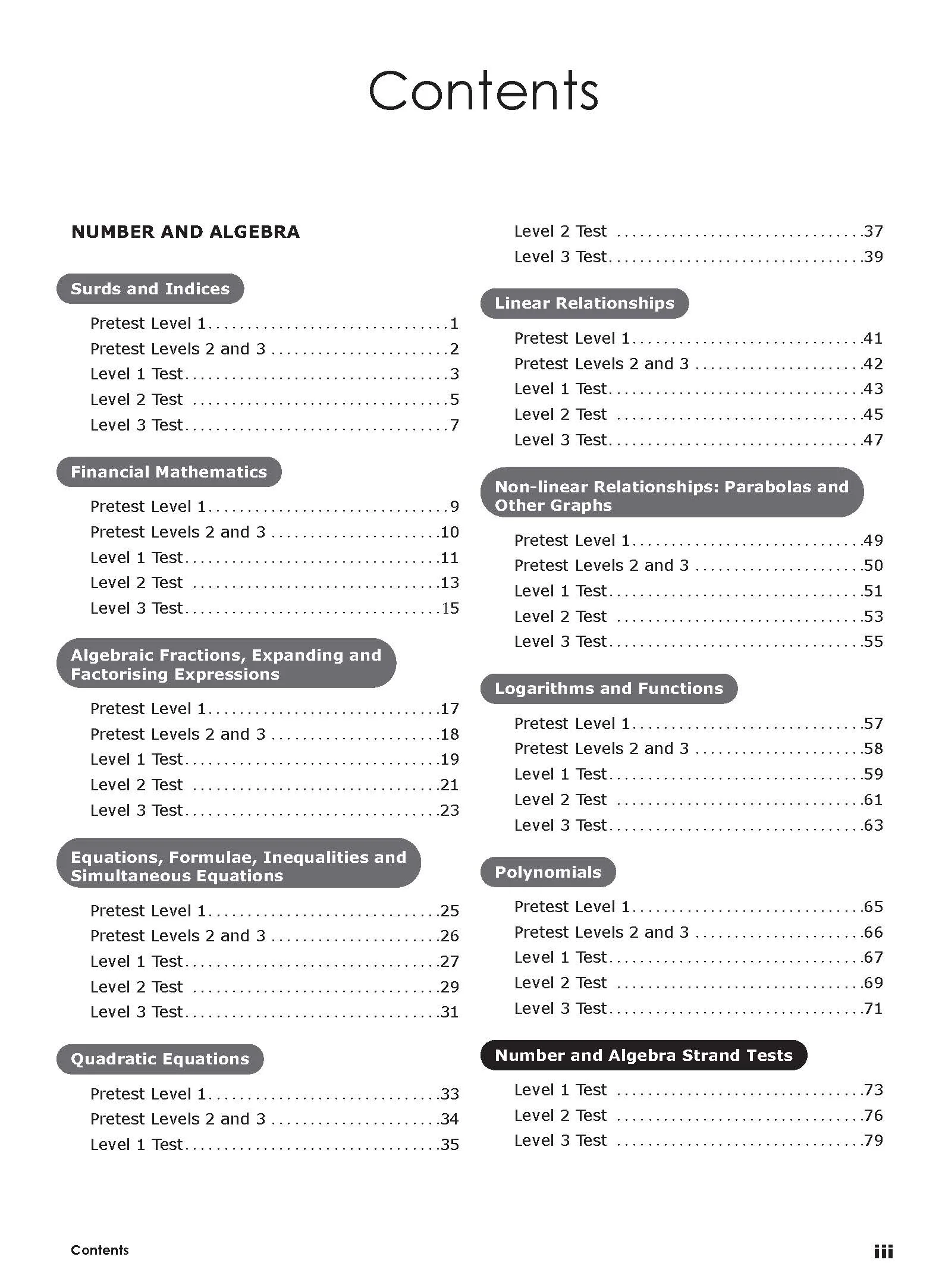 Excel Tests - Mathematics Practice Tests Year 10 - Image 2